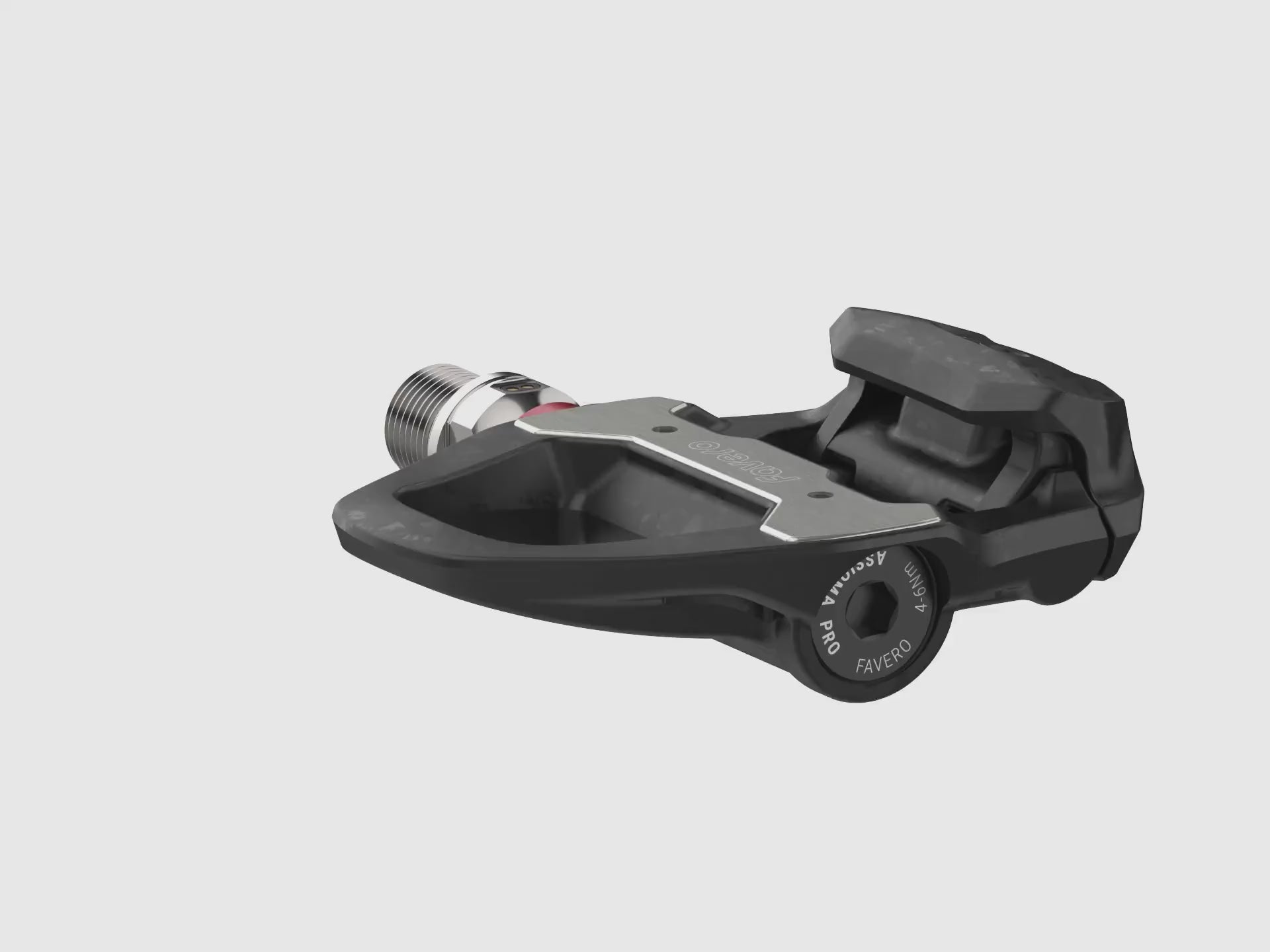ASSIOMA PRO RS Power Meter Pedals – Shimano compatible, carbon, electronics in spindle, single or dual-sided