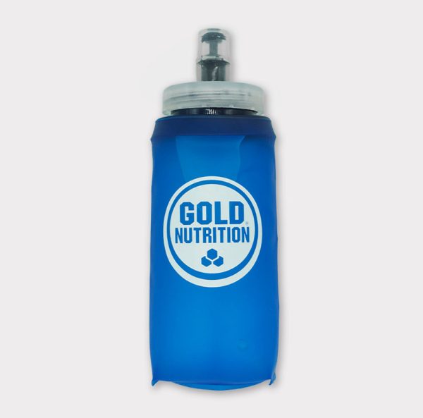 GoldNutrition Soft Bottle - Leak-proof, collapsible hydration bottle for active lifestyles.